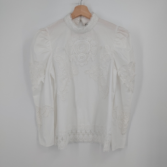 Zara | poplin blouse - Picture 2 of 7